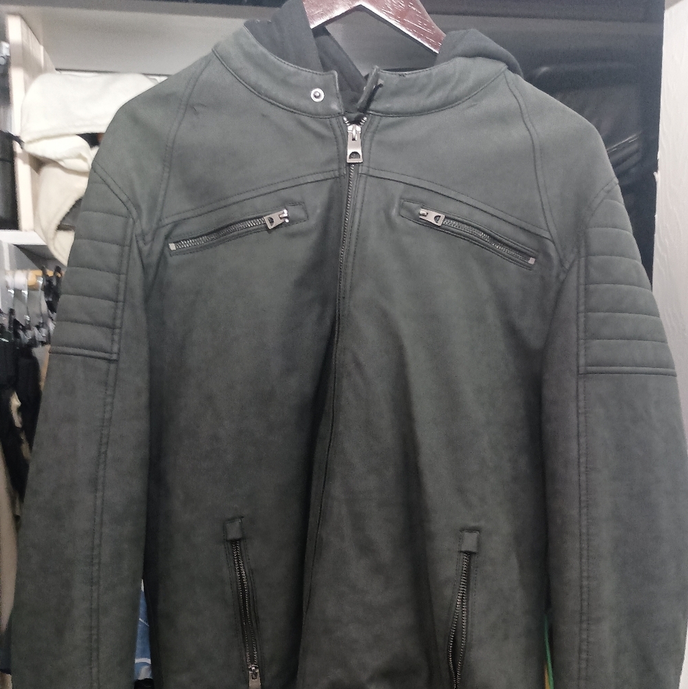 Guess Black Biker Jacket